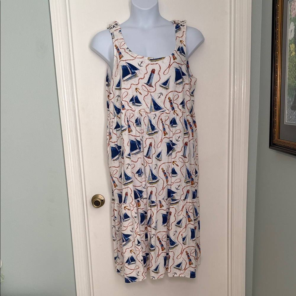 Sail Away In This Cute Sundress XL